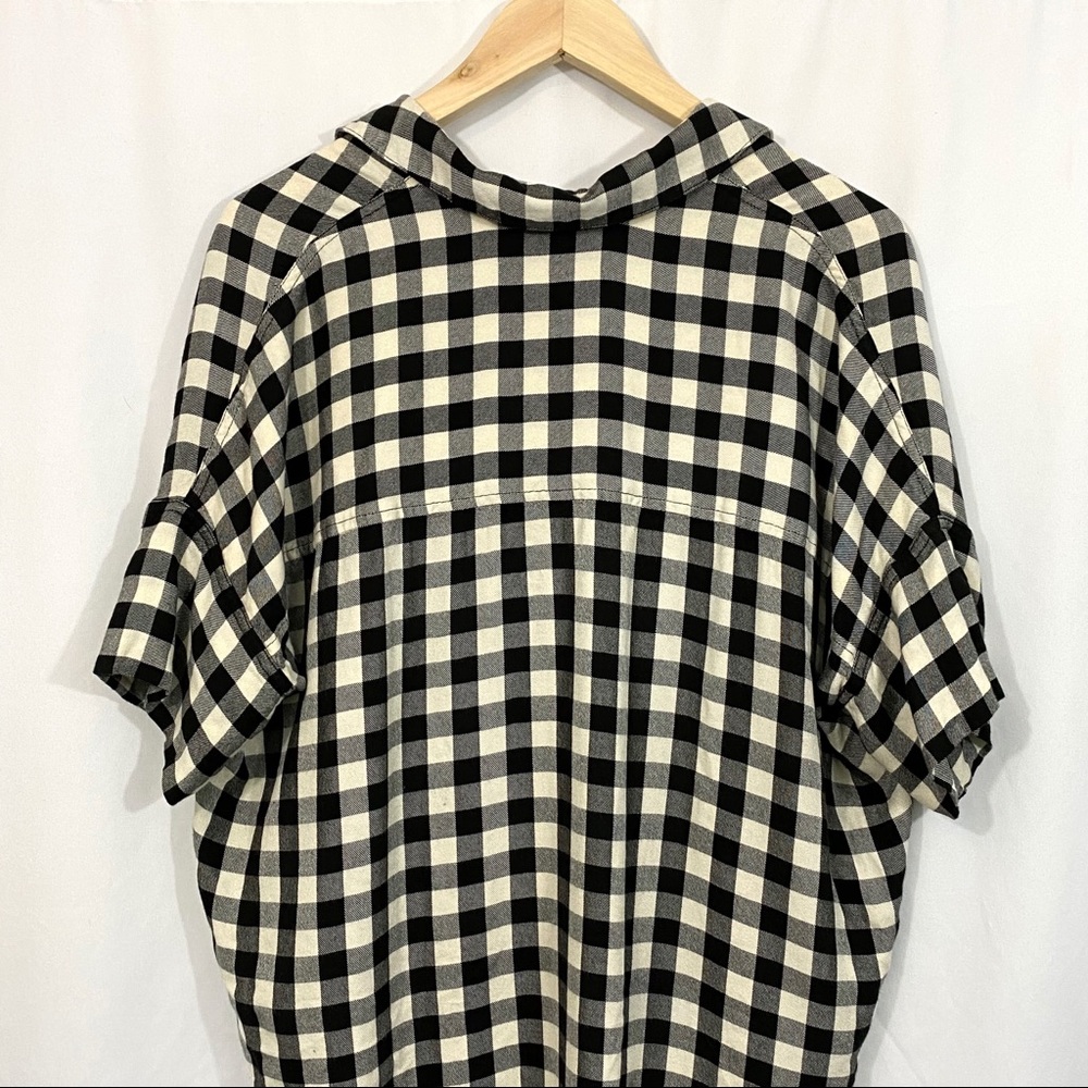 Madewell Courier Shirt Top in Buffalo Check - Picture 6 of 9